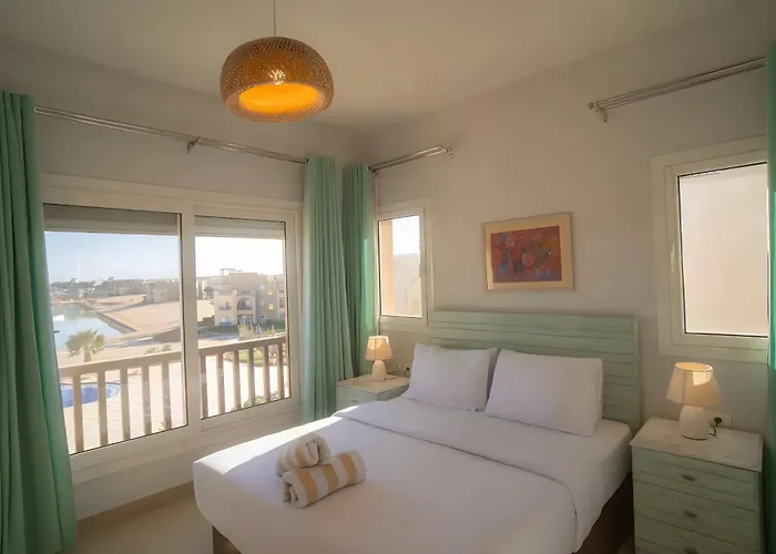 Stunning 4bd Lagoon View-gouna الغردقة